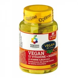 Vegan 12 Vitamine+minerali 60 Compresse