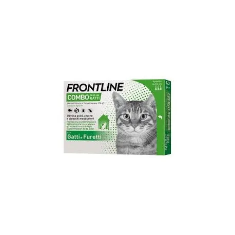 Frontline Combo Spot-on Gatti 3 Pipette Da 0,5ml
