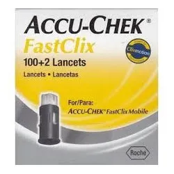 Accu-chek Fastclix 100+2lancette