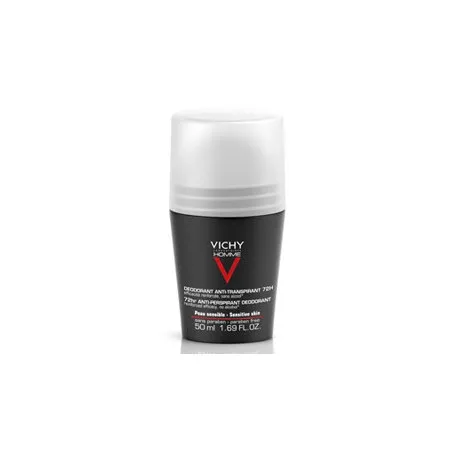 Vichy Homme Deodorante Anti-traspirante Roll-on 72h 50 Ml
