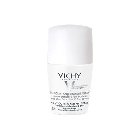 Vichy Deodorante Roll-on Pelle Sensibil 50 Ml