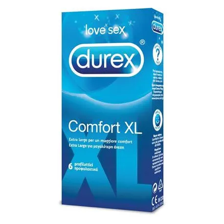 Durex Comfort Xl 6 Pezzi