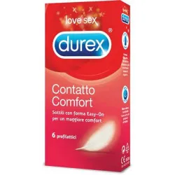 Durex Contatto Confort 6 Pezzi Pì