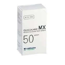Strisce Misurazione Glicemia Glucocard Mx 50 Pezzi