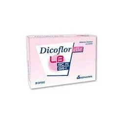 Dicoflor Elle integratore per riequilibrio flora batterica vaginale 14 capsule