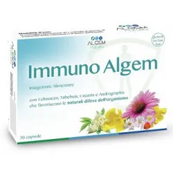 Immuno Algem 30 Capsule Vegetali Da 400 Mg