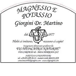 Dr Giorgini Magnesio Potassio 360g Polvere