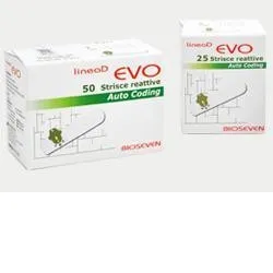 Bioseven Linea D Evo Glicemia 50 Strisce Reattive