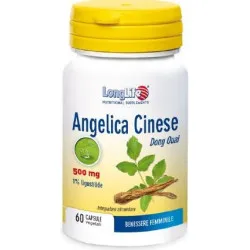 Longlife Angelica Cinese 60 Capsule Vegetali