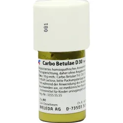 Weleda Carbo Betulae D30 20g Polvere