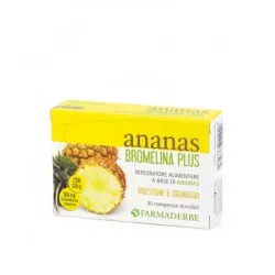 Farmaderbe Ananas Bromelina Plus 30 Compresse