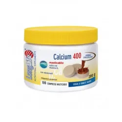 Longlife Calcium Cioccolato 400mg 100 Compresse