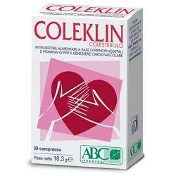 Coleklin Colesterolo 30 Compresse 6 Pezzi