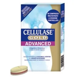 Cellulase Advanced Gold 40 Compresse 3 Pezzi