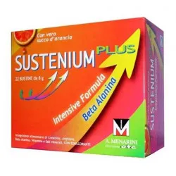 4 Confezioni Sustenium Plus Integratore Energetico 22 Bustine