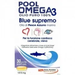 Pool Omega3 Blue Supremo 30 Compresse 7 Pezzi