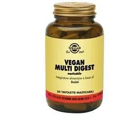 Solgar Vegan Multi Digest 50 Tavolette 6 Pezzi