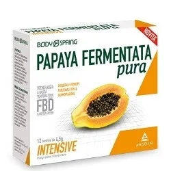 Body Spring Papaya Fermentata E 12 Bustine 6 Pezzi