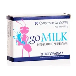Go-milk 30 Compresse 6 Pezzi