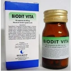 Biodit Vita 50 Compresse 450mg 6 Pezzi