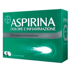 Aspirina Dolore Infiammazione 20 Compresse 500mg 6 Pezzi