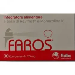 6 Pezzi Faros 30 Compresse integratore per il colesterolo