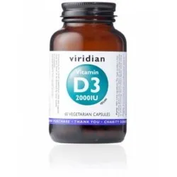 Viridian Vitamin D3 2000iu 60 Compresse