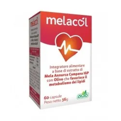 4 Confezioni Melacol 60 Capsule integratore cardiovascolare