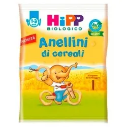 Hipp Biologico Anellini Di Cereali 25g
