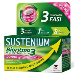 Sustenium bioritmo3 donna adulta integratore 30 compresse