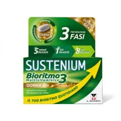 Sustenium bioritmo3 donna 60+ integratore 30 compresse