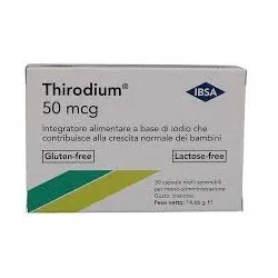 Thirodium 50mcg 30 Capsule