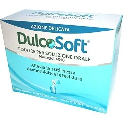 Dulcosoft polvere lassativo a base di Macrogol 20 bustine