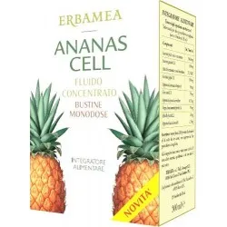 Erbamea Ananas cell fluido concentrato 15 bustine 20 ml