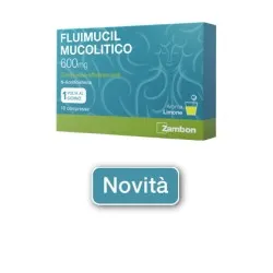 Flumucil mucolitico 10 compresse effervescenti 600 mg