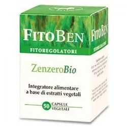 Fitoben Zenzerobio 50 capsule vegetali integratore alimentare