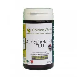 Golden wave Auricularia 50 flu 60 capsule integratore alimentare