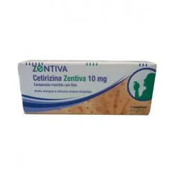 Zentiva Italia Cetirizina 7 Compresse Rivestite 10 Mg