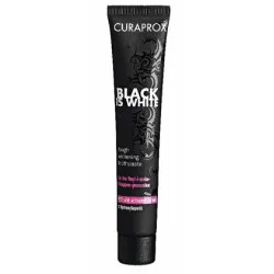 Curaprox black is white dentifricio rinfrescante e sbiancante 90 ml