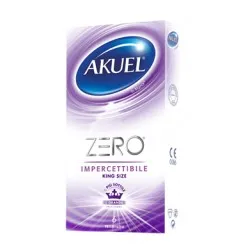 Akuel zero lifestyles large profilattici ultra sottili box da 6 pezzi