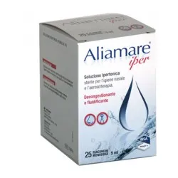 IBSA farmaceutici Aliamare 25 flaconcini ipertonici da 5 ml