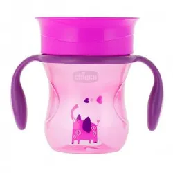 Chicco tazza perfect 360 rosa per bambini di 12 mesi