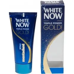 Mentadent white now gold triple power dentifricio 50 ml