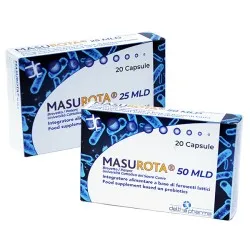 Deltha pharma Masurota 25 miliardi di fermenti lattici 20 capsule