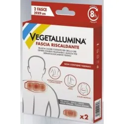 Pietrasanta pharma Vegetallumina fascia riscaldante 2 pezzi