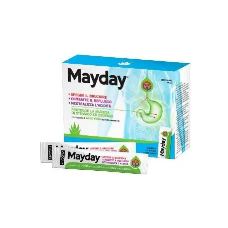 Mayday sospensione per uso orale alla menta 18 stick 10 ml