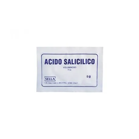 Sella acido salicilico voluminoso in busta 5 grammi