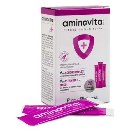 Aminovita plus difese immunitarie 20 stick pack x 2,5 g