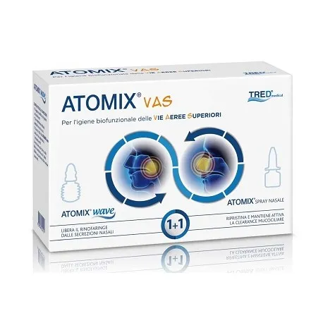 Atomix vas kit per igiene funzionale delle vie aeree superiori