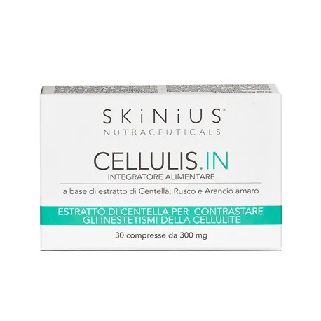 Skinius Cellulis in 30 compresse integratore per la cellulite